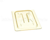40HPCH-150 Cambro H-Pan 1/4 Size Amber High Heat Plastic F