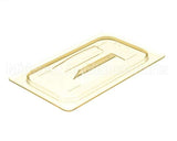 40HPCH-150 Cambro H-Pan 1/4 Size Amber High Heat Plastic F