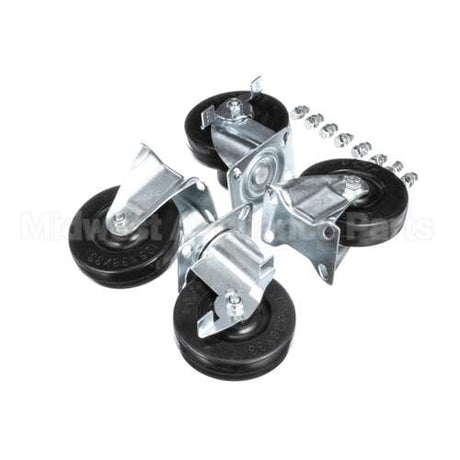 410-00190 Grindmaster Cecilware Casters, Set (2 Fix, 2 Swivel