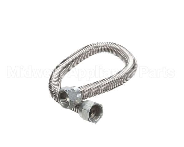 41080 Giles Hose, Corrugated, Ss, 1/2 Id X 20