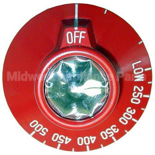 411680-2 Compatible Vulcan Dial 2-3/8 D, Off-Low-250-500