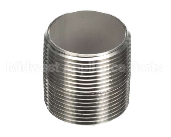 41213 Giles Nipple, 1-1/4, Close, S/S