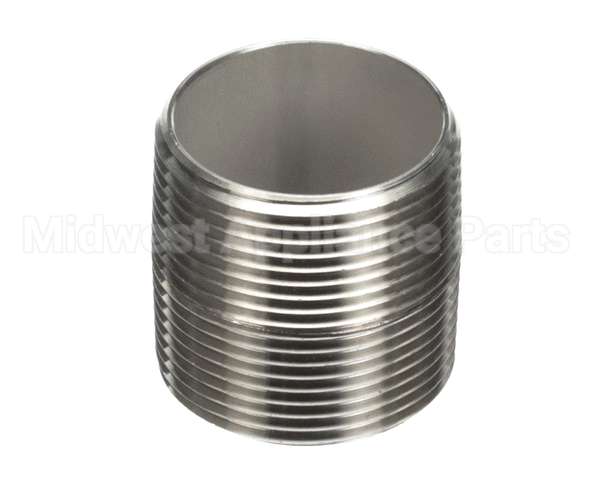 41213 Giles Nipple, 1-1/4, Close, S/S