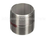 41213 Giles Nipple, 1-1/4, Close, S/S