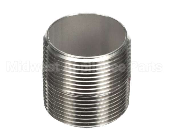 41213 Giles Nipple, 1-1/4, Close, S/S