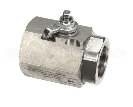 41227 Giles Valve, Ball,1-1/4, S/S, Drain, Eof-Bib