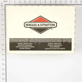 4134 Briggs & Stratton Foam-Filter (4 X 270843S)