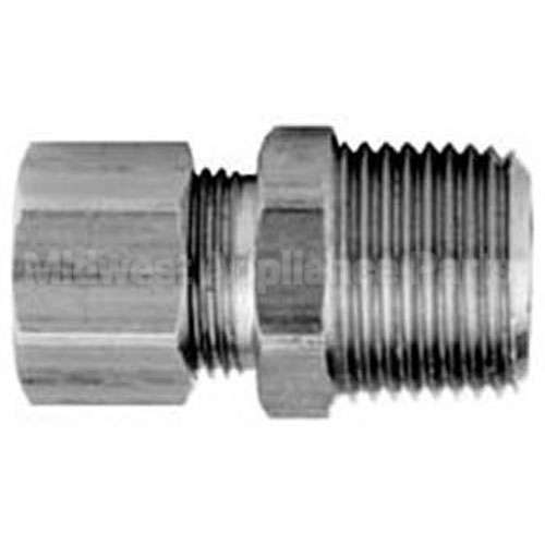 414700-2 Compatible Vulcan Connector, Male1/4"Od, 1/4"Npt