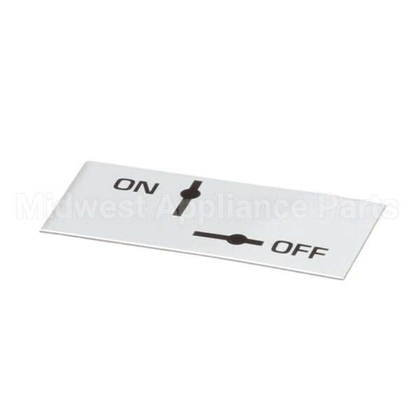 414708-1 Compatible Vulcan Plate, On-Off