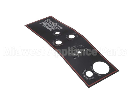 415020 Southern Pride Control Panel Overlay