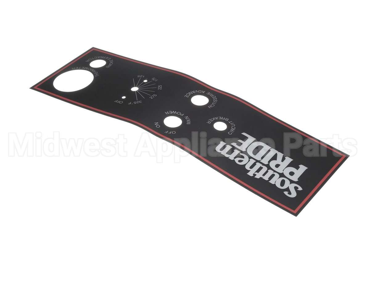 415020 Southern Pride Control Panel Overlay
