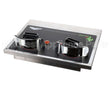 4161201-2 Vollrath Front Panel Assembly-Manual, 2-Hob