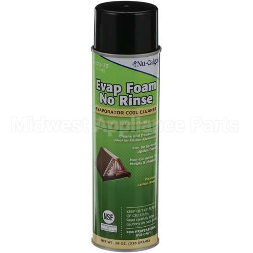 4171-75 Compatible Everpure Evap Foam No Rinse, 18Oz, Nu-Calgon