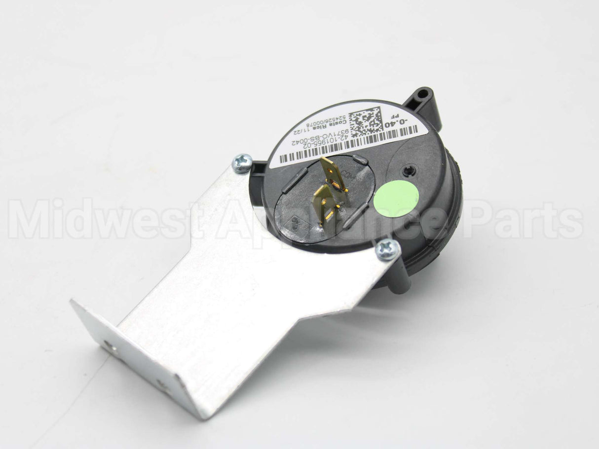 42-101955-02 Rheem-Ruud -.4"Wc Spst Pressure Switch