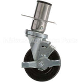 421893-1 Compatible Vulcan Caster, Plate Mount - 4", W/Brake