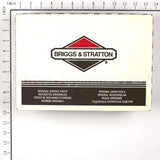 4236 Briggs & Stratton Filter (4 X 821136)