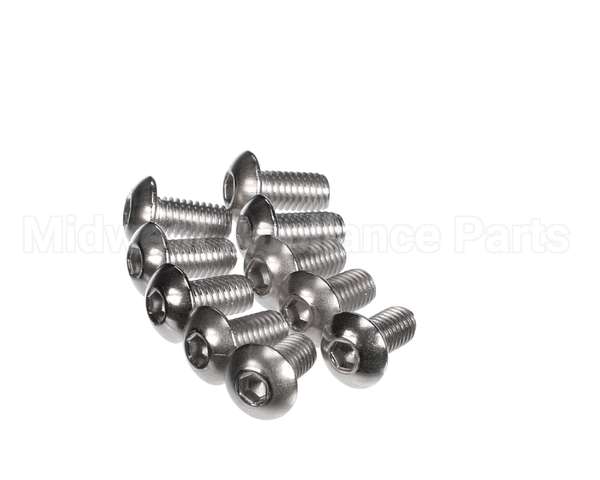 4288322S Fri-Jado Screw Button Head M5X10, A2 Bags Of 10 P