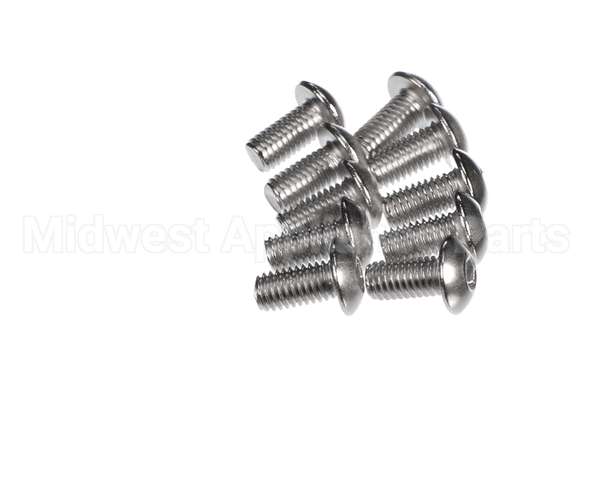 4288322S Fri-Jado Screw Button Head M5X10, A2 Bags Of 10 P