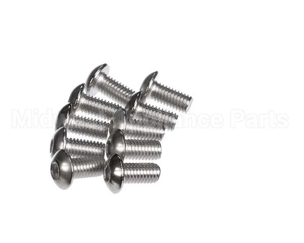 4288322S Fri-Jado Screw Button Head M5X10, A2 Bags Of 10 P