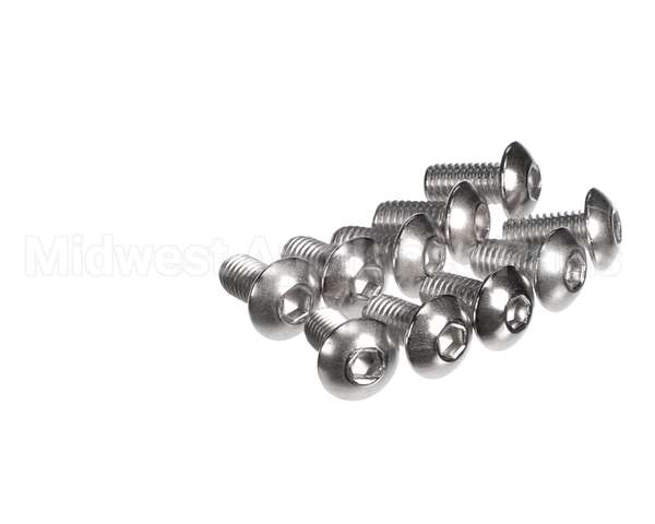 4288322S Fri-Jado Screw Button Head M5X10, A2 Bags Of 10 P