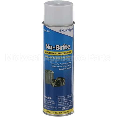 4291-18 Compatible Everpure Nu-Calgon Nu-Brite Aerosols, 18Oz,