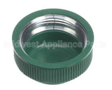 42MC-Y73GB Biro Rubber Boot, Green, Threaded, 30Mm Dia.