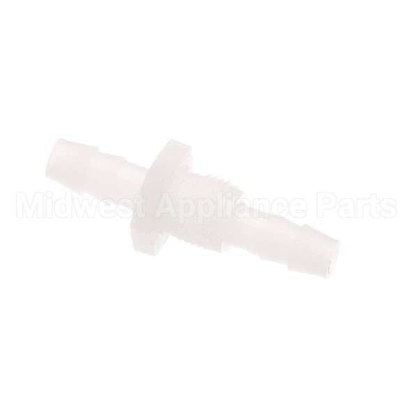 43121.0000 Compatible Bunn Fitting, .250 Barb Bulkhead-Kynar
