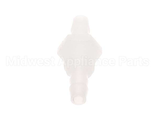 43121.0000 Bunn Fitting, .250 Barb Bulkhead-Kynar