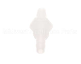 43121.0000 Bunn Fitting, .250 Barb Bulkhead-Kynar