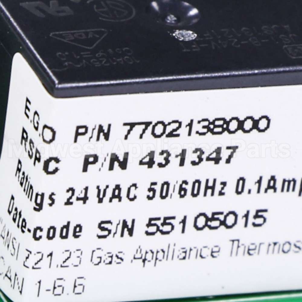 431347P Speed Queen Module Thermostat W/Pack-24V