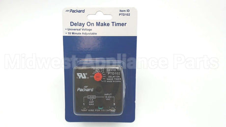 PTD102 Packard 10 Min Adjust Time Delay