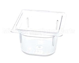 43581 Silver King Pan 1/6 Size 4 In Deep Plastic