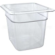 43643 Compatible Silver King Pan Poly Sixth X 6 -135 Clear Qd