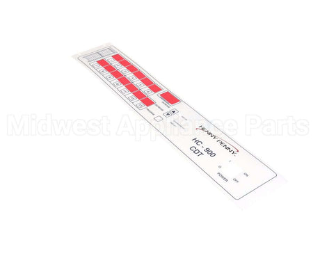 43952 Henny Penny Decal-Control Panel Kfc S