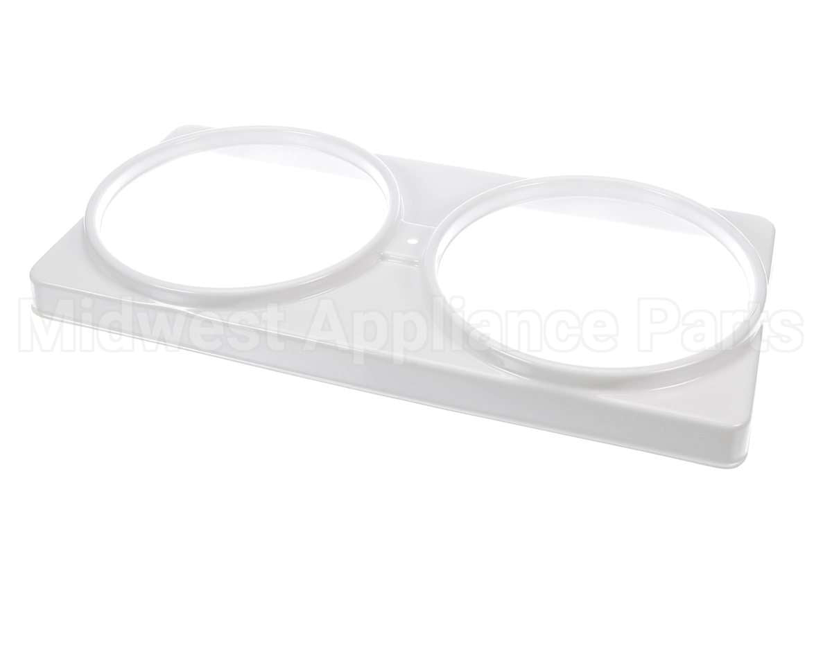 44-01139 Master-Bilt 2-Hole Can Holder Dd's White