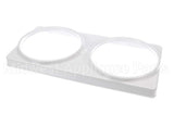44-01139 Master-Bilt 2-Hole Can Holder Dd's White