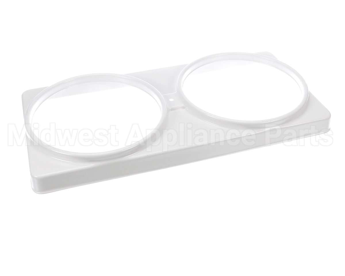44-01139 Master-Bilt 2-Hole Can Holder Dd's White