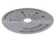 4400349 Univex Label,Srm20-40 Speed Control (98)(P)