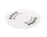 4400518 Univex Label, Open/Close Bc18