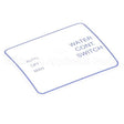 44030 Compatible Henny Penny Decal, Water Control, Hcw, Kfc