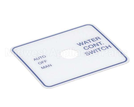 44030 Henny Penny Decal-Hcw-Kfc Water Control