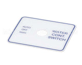 44030 Henny Penny Decal-Hcw-Kfc Water Control
