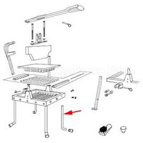 4409 Compatible Vollrath Leg, Lettuce King Iv M# 4400