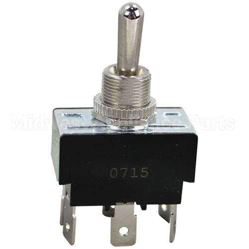 443119 Compatible Hoshizaki Toggle Switch 1/2 Dpdt, Ctr-Off