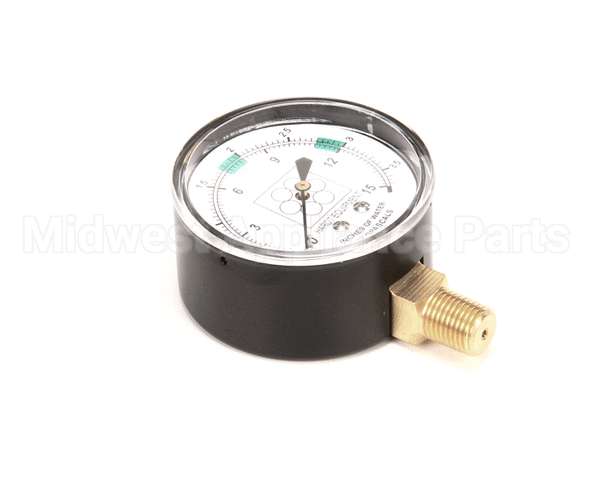 4459 Hardt Pressure Gauge 0/15In.w/C 2-1/2In X1/4In
