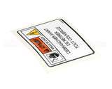 44903 Henny Penny Label-Warn. Disc. Power French