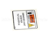 44903 Henny Penny Label-Warn. Disc. Power French