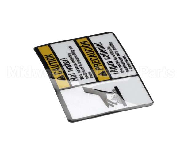 45164 Power Soak Systems Label Caution Hot Water