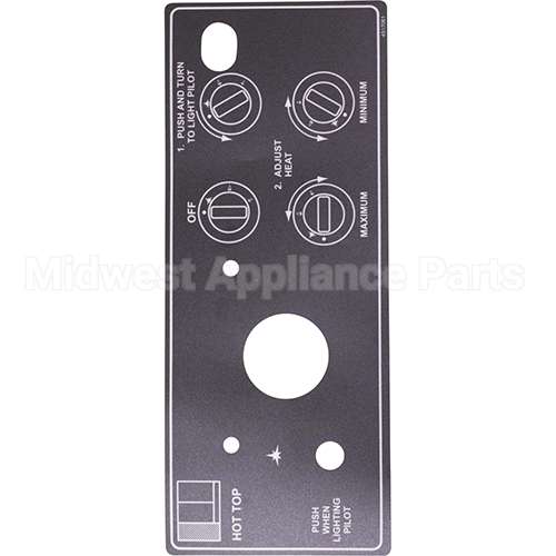 4517061 Compatible Garland Hot Top Overlay
