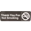 4521 Compatible Traex Sign, No Smoking, Blk